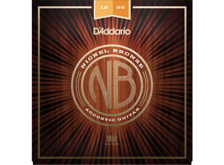 D'addario NB1256 Nickel Bronze Akk. Strenger 